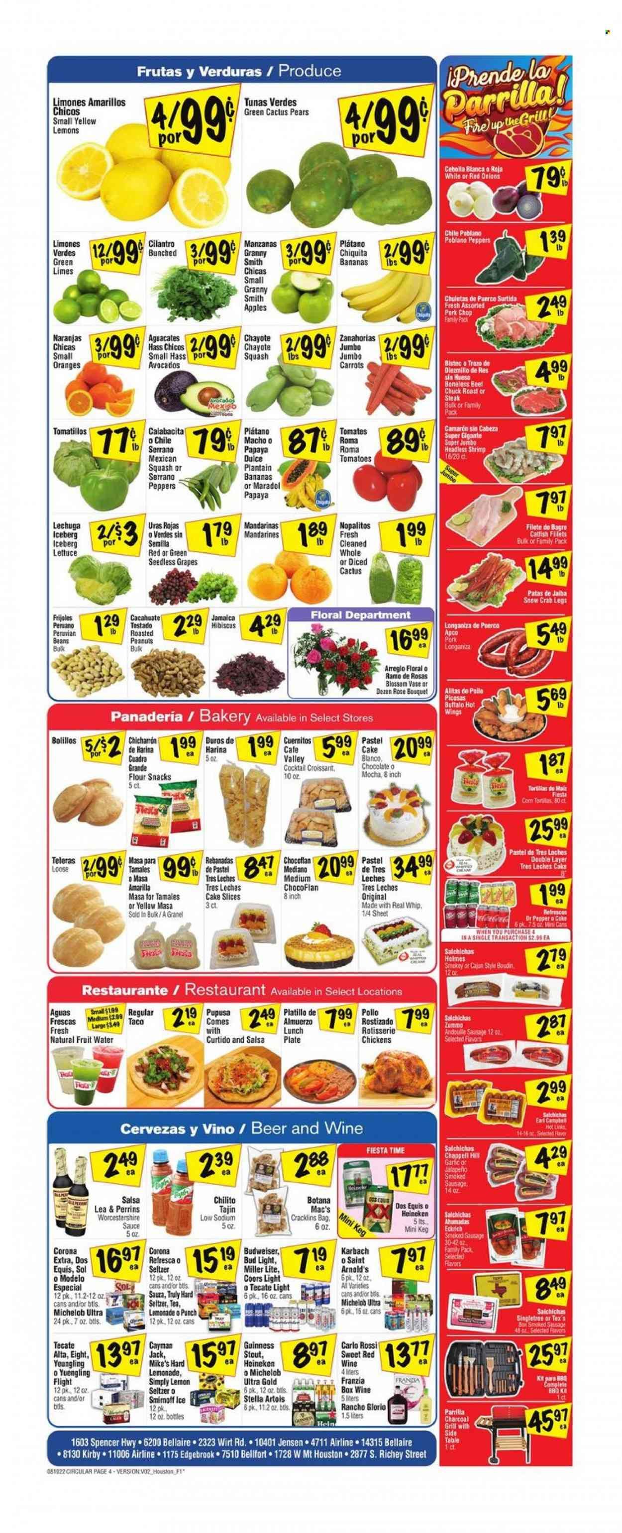 Fiesta Mart (TX) Weekly Ad Flyer Specials August 10 to August 16, 2022