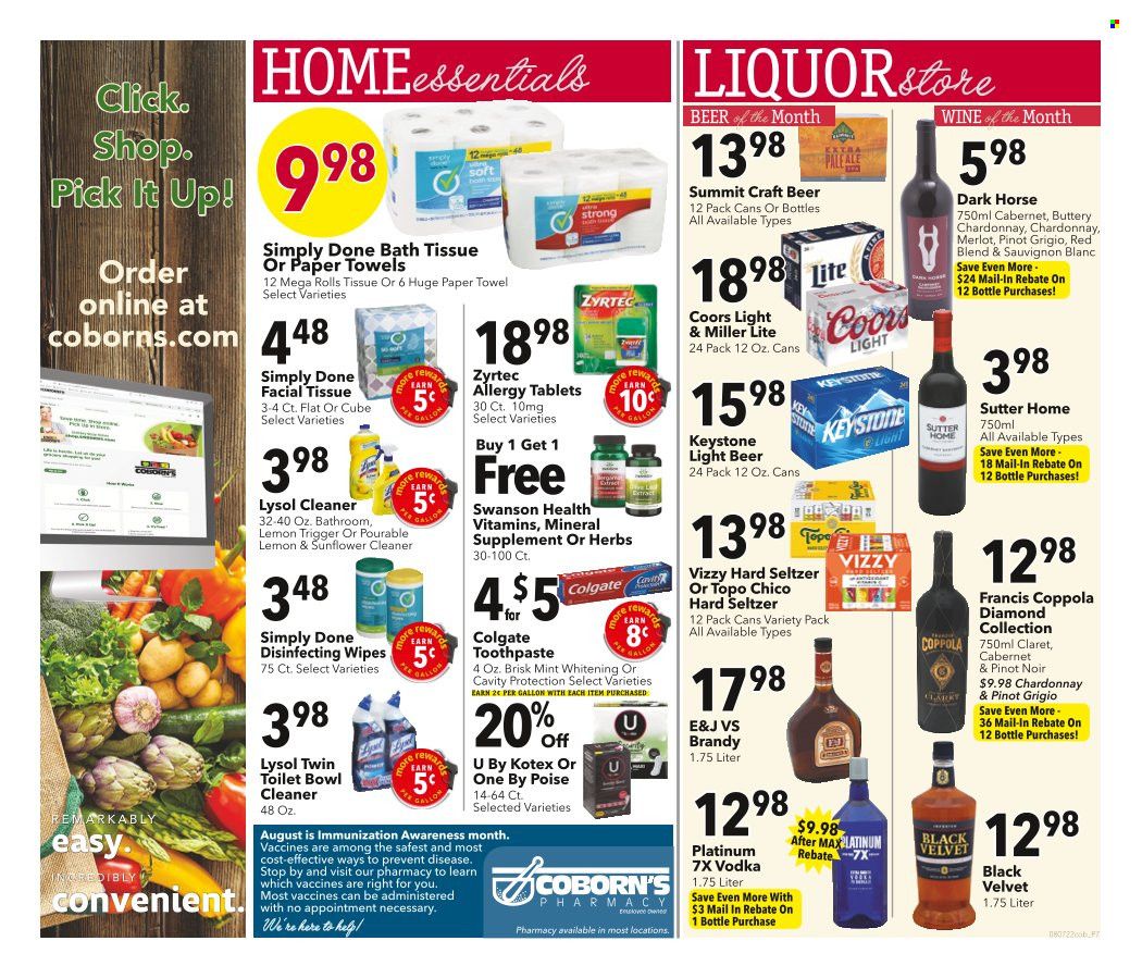 Coborn's (MN, SD) Weekly Ad Flyer Specials August 7 to August 13, 2022