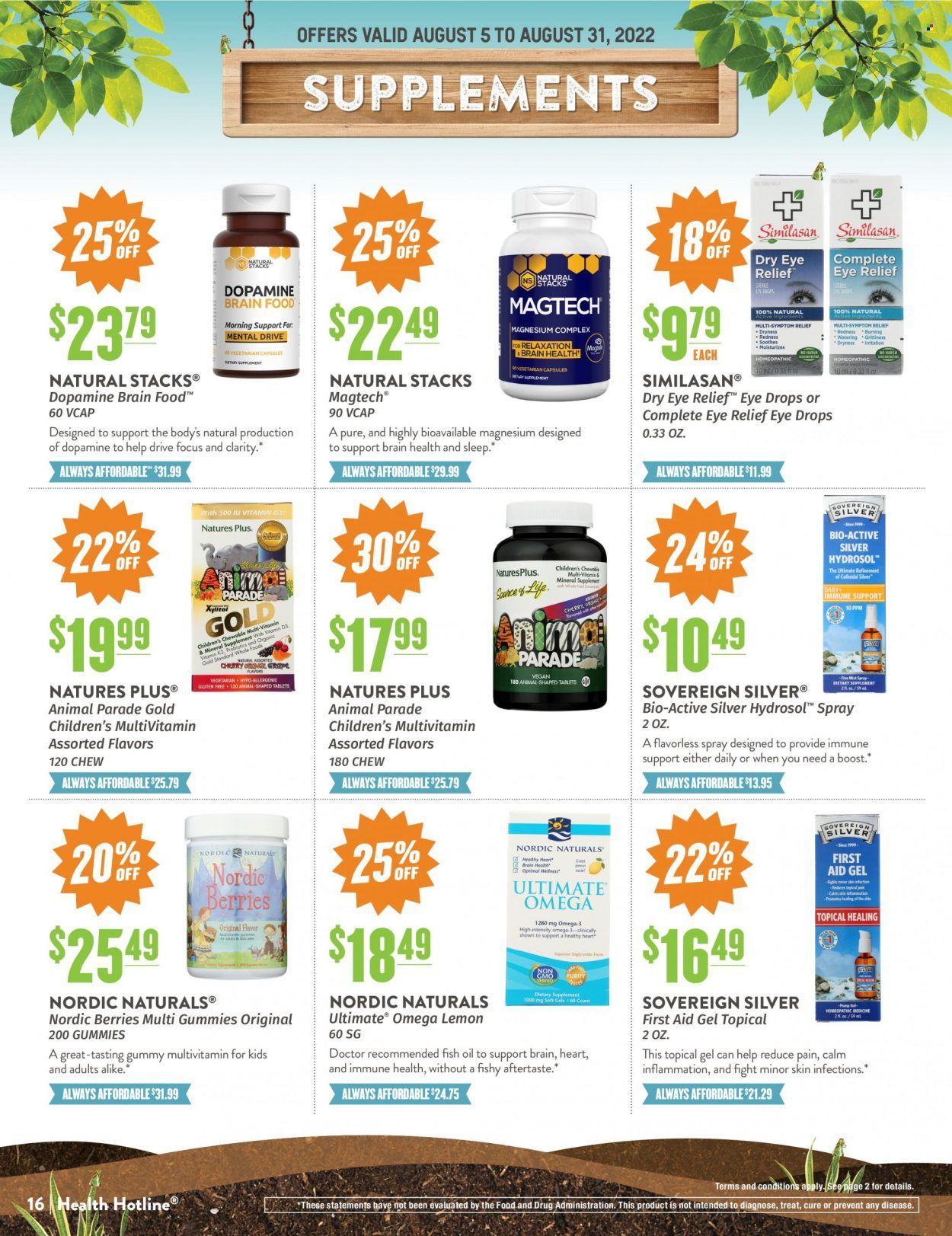 Natural Grocers Weekly Ad Flyer Specials August 5 to August 31, 2022