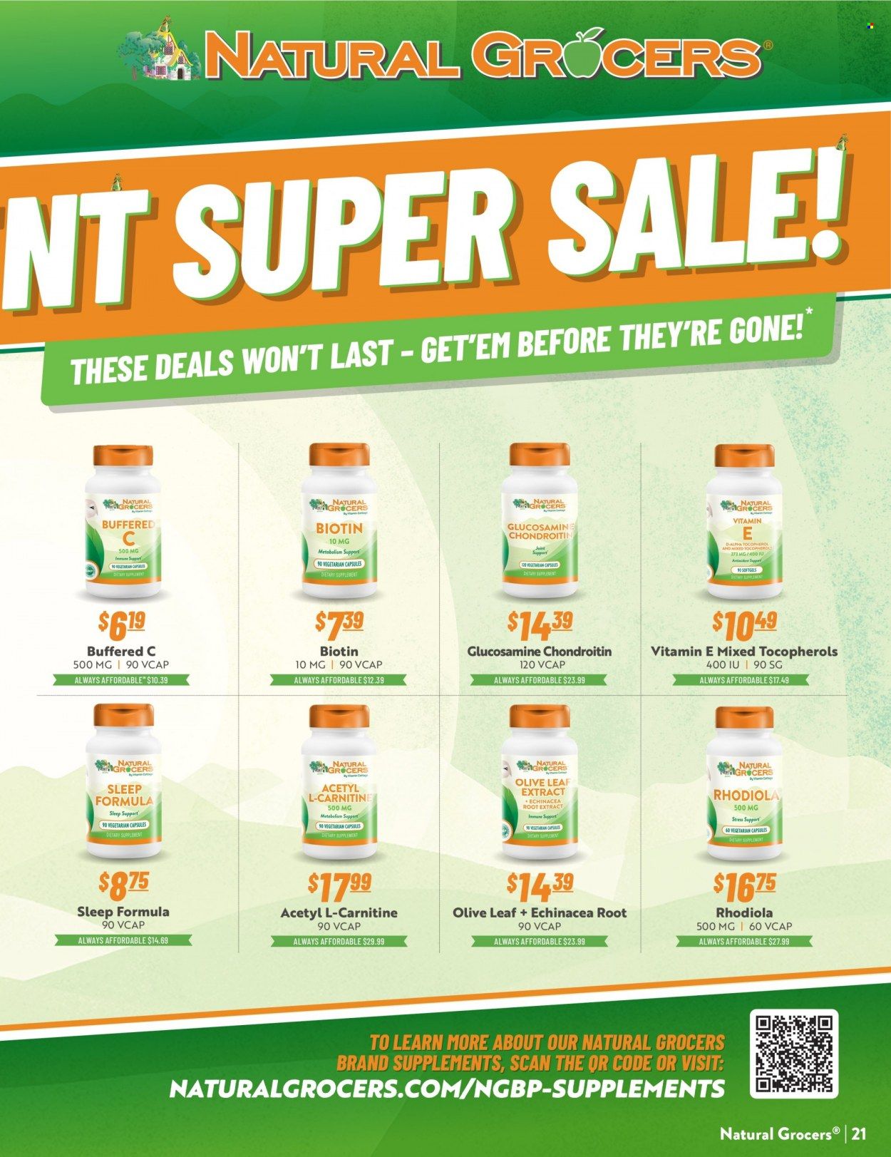 Natural Grocers Weekly Ad Flyer Specials August 5 to August 31, 2022