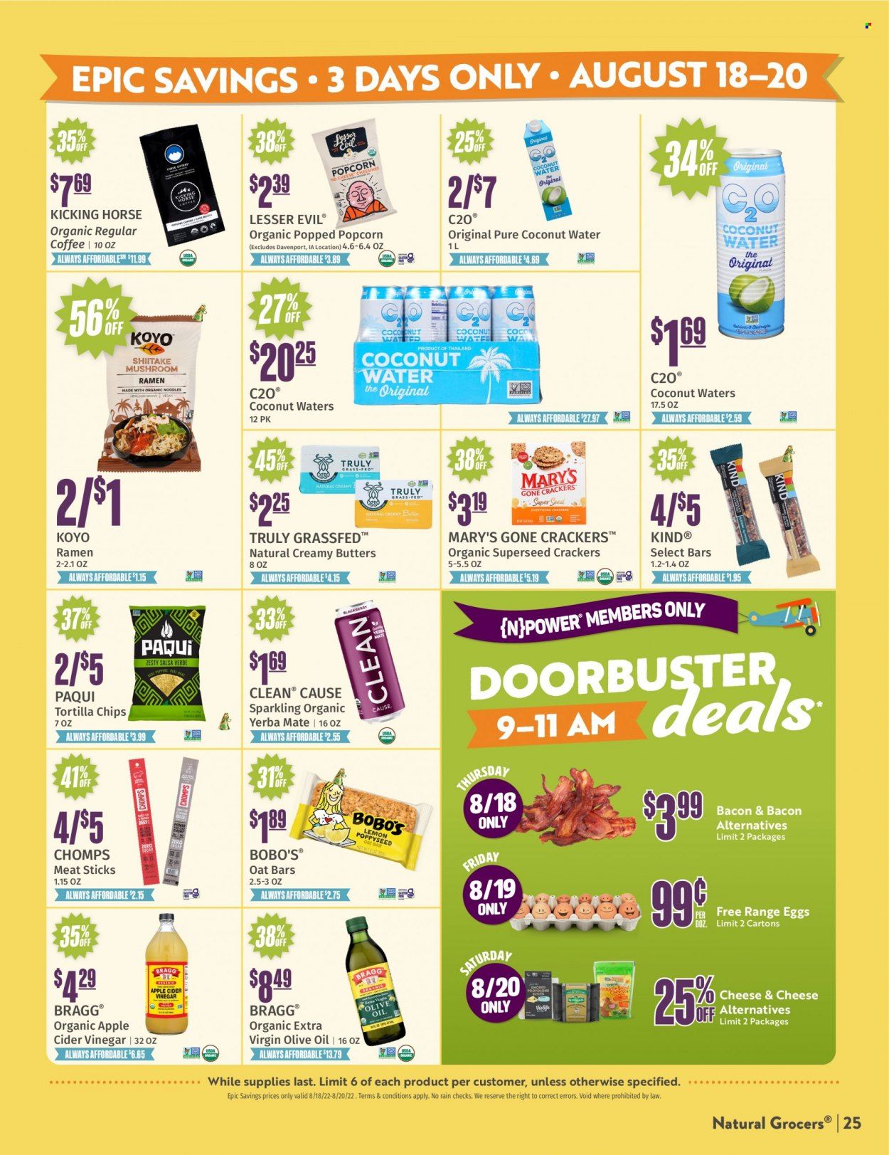 Natural Grocers Weekly Ad Flyer Specials August 5 to August 31, 2022