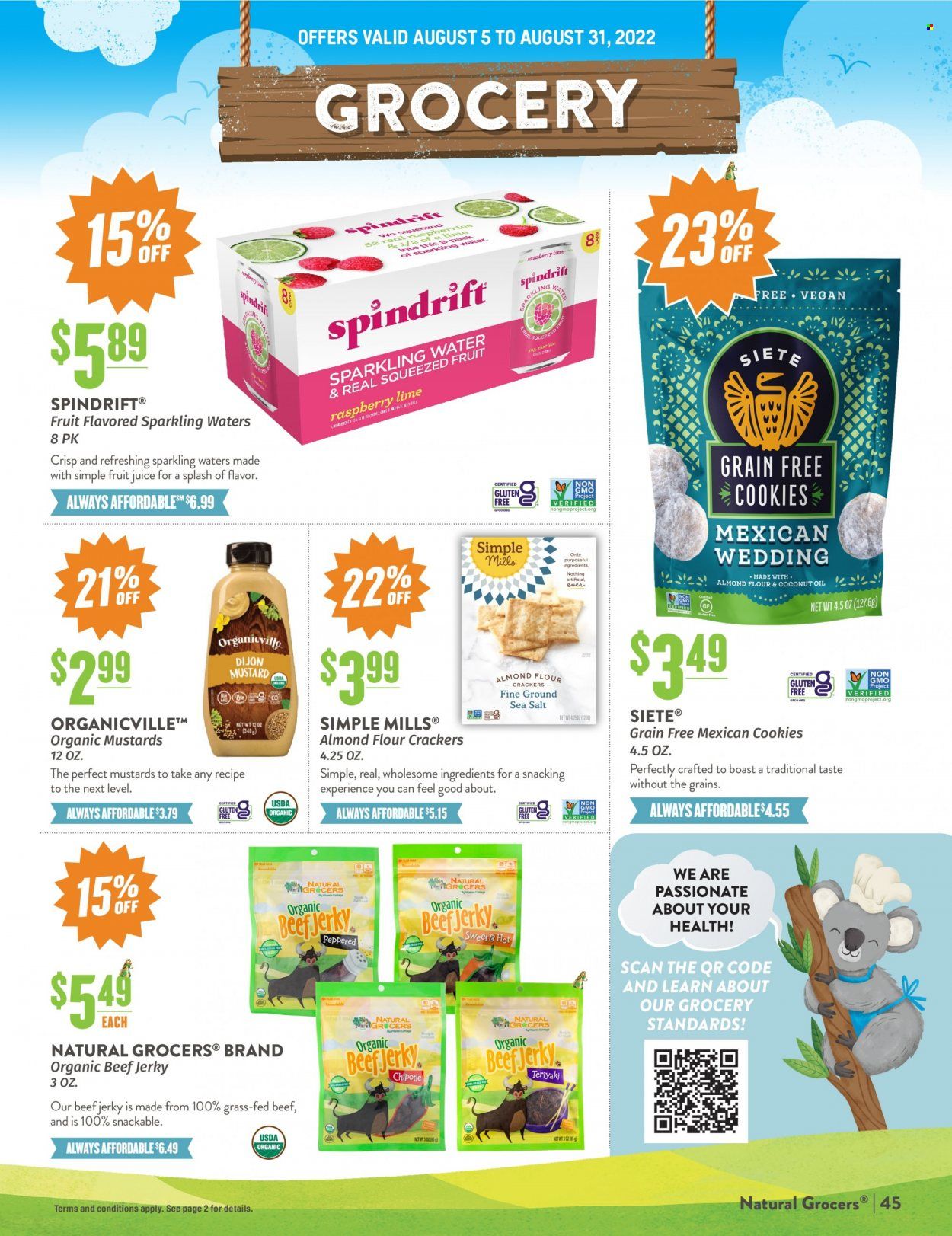 Natural Grocers Weekly Ad Flyer Specials August 5 to August 31, 2022