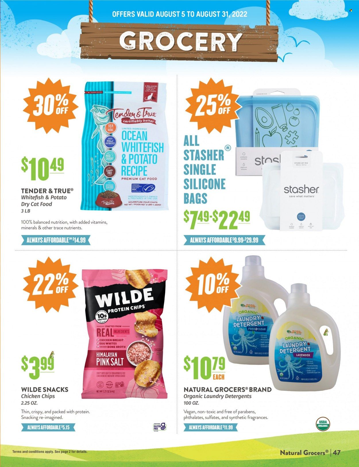 Natural Grocers Weekly Ad Flyer Specials August 5 to August 31, 2022