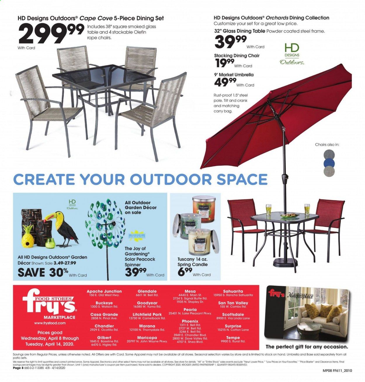 Fry’s Weekly Ad & Flyer April 8 to 14