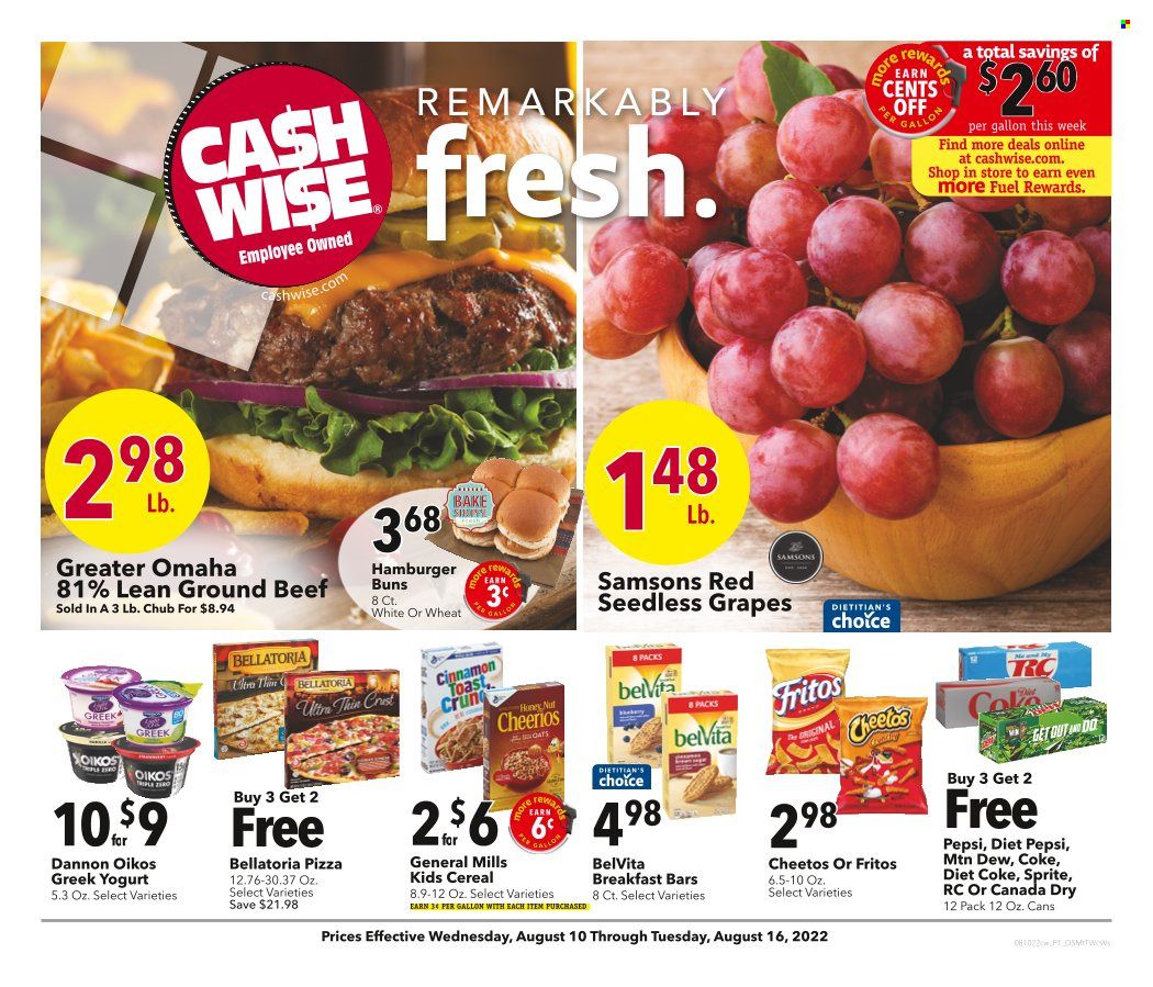Cash Wise (ND) Weekly Ad Flyer Specials August 10 to August 16, 2022