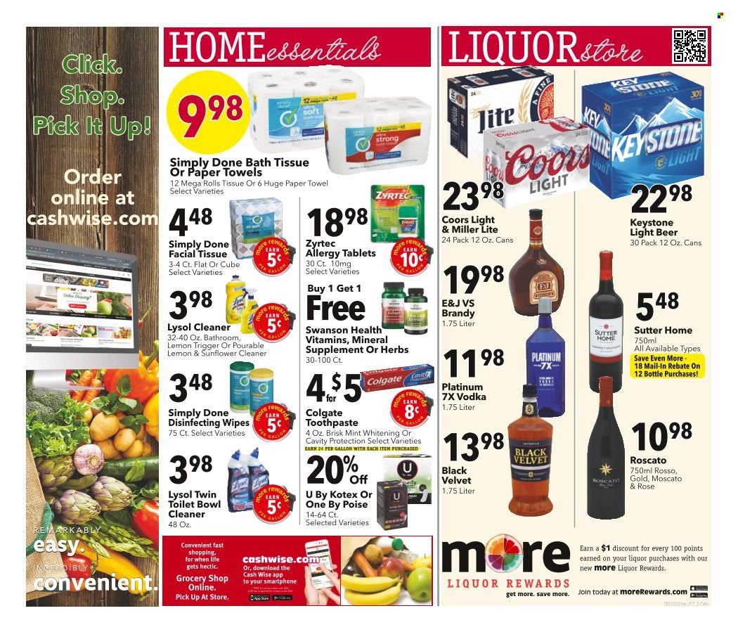 Cash Wise (ND) Weekly Ad Flyer Specials August 10 to August 16, 2022