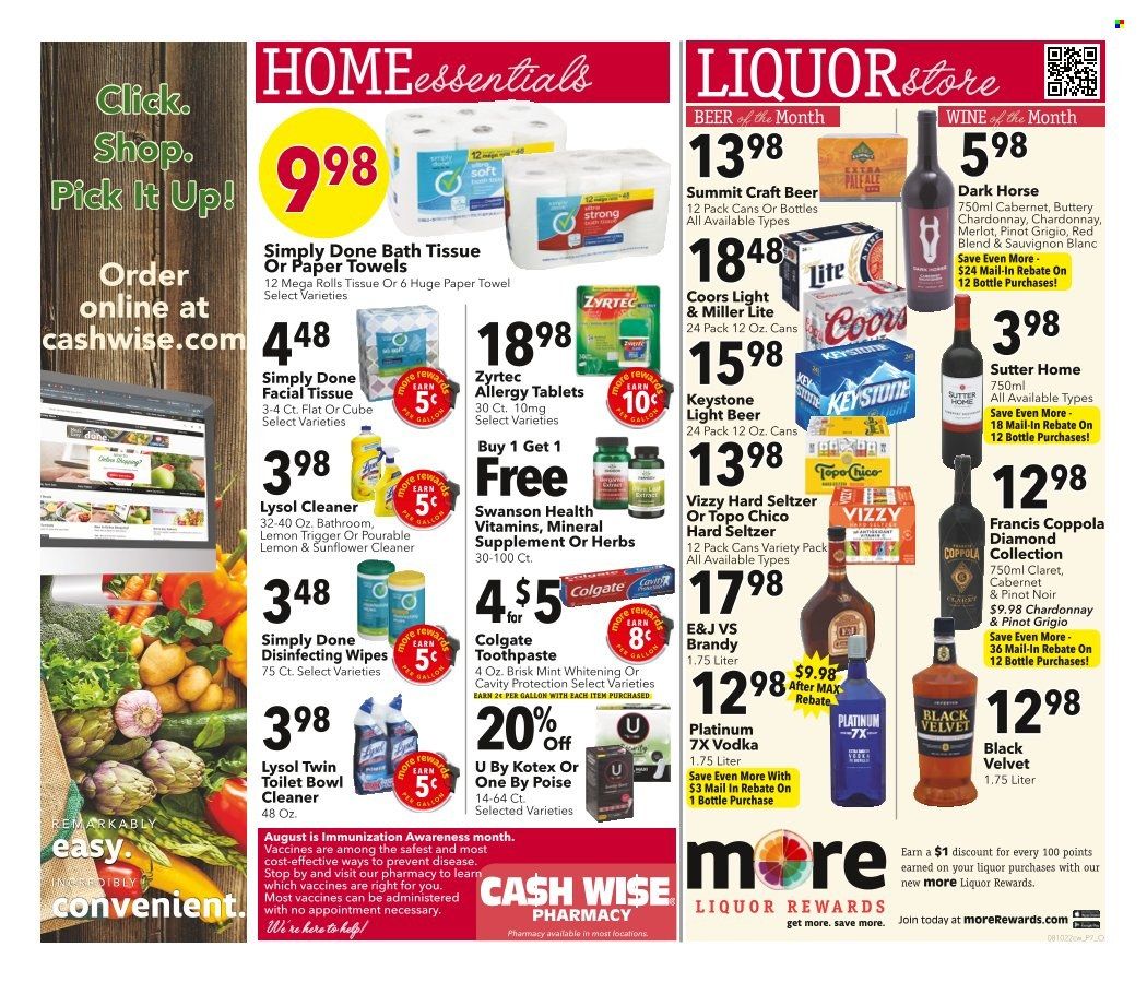 Cash Wise (MN) Weekly Ad Flyer Specials August 10 to August 16, 2022