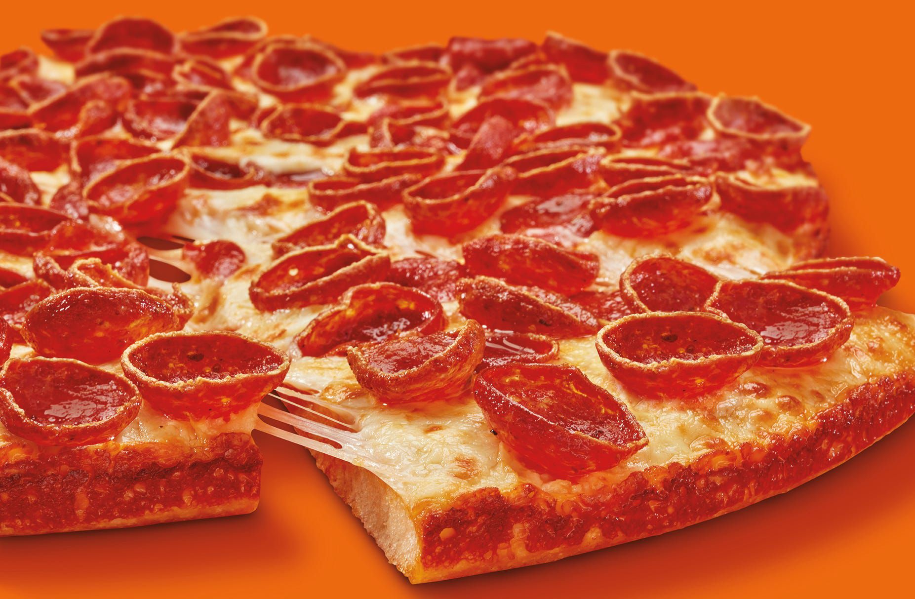 Little Caesars Pizza Promotes the New $9.99 Old World Fanceroni Pepperoni Pizza with the 4-8 PM Hot-N-Ready Menu Little Caesars Pizza Promotes the New $9.99 Old World Fanceroni Pepperoni Pizza with the 4-8 PM Hot-N-Ready Menu