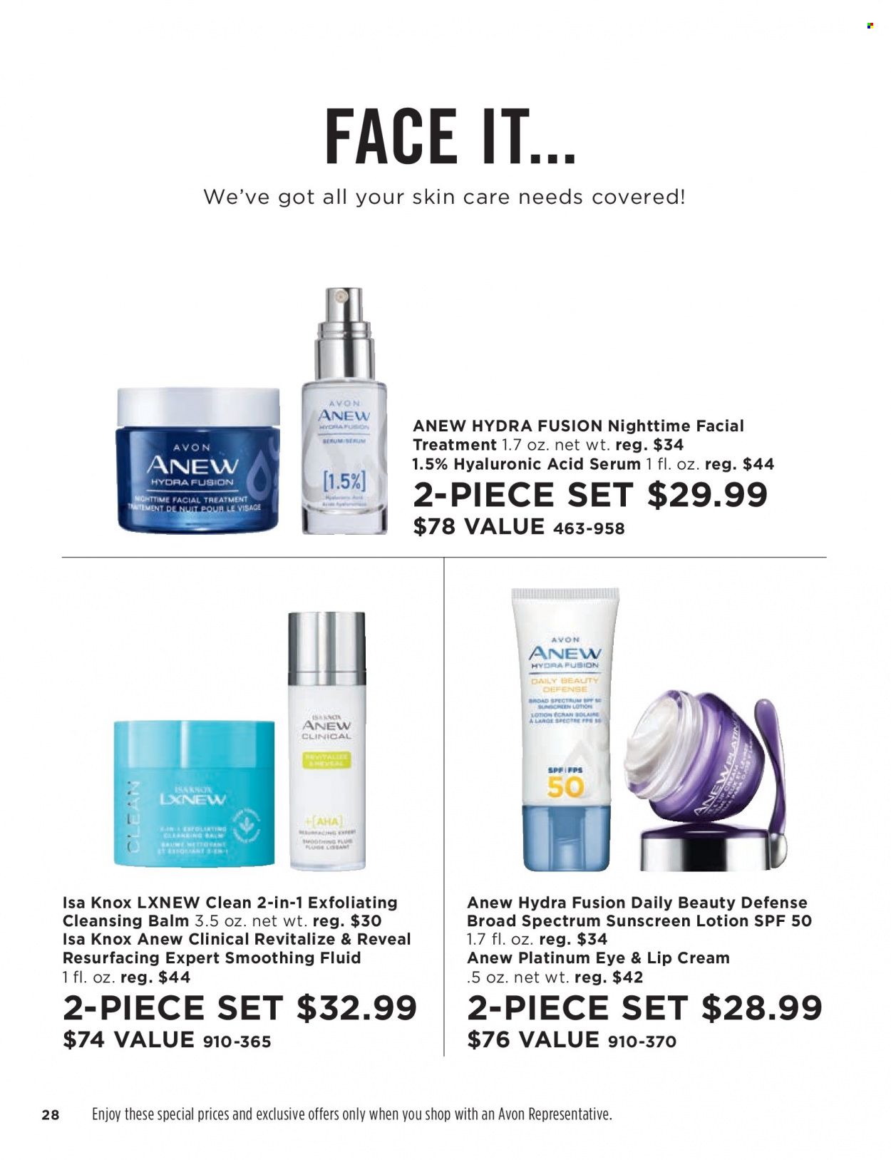 Avon Weekly Ad Flyer Specials August 3 to August 16, 2022