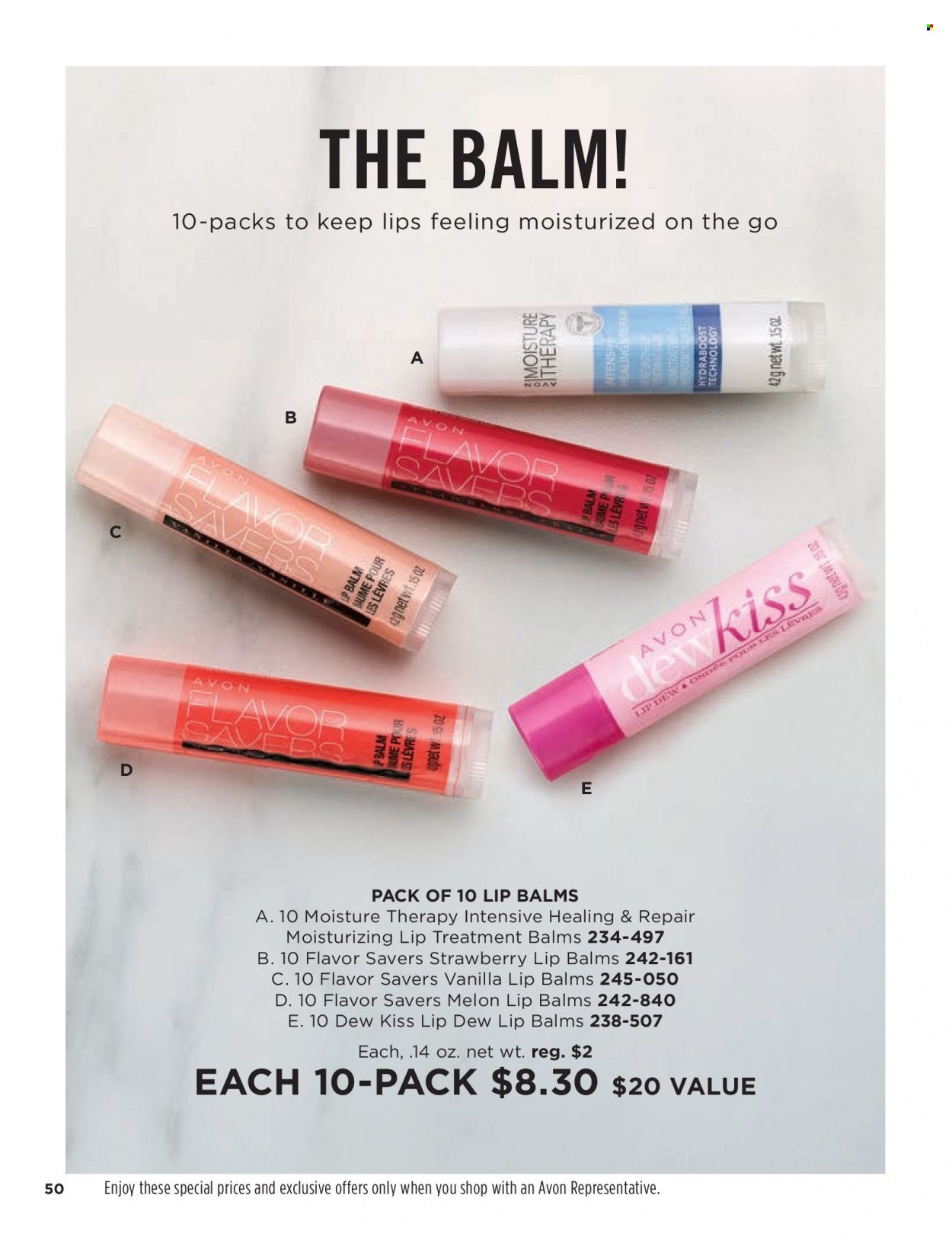 Avon Weekly Ad Flyer Specials August 3 to August 16, 2022