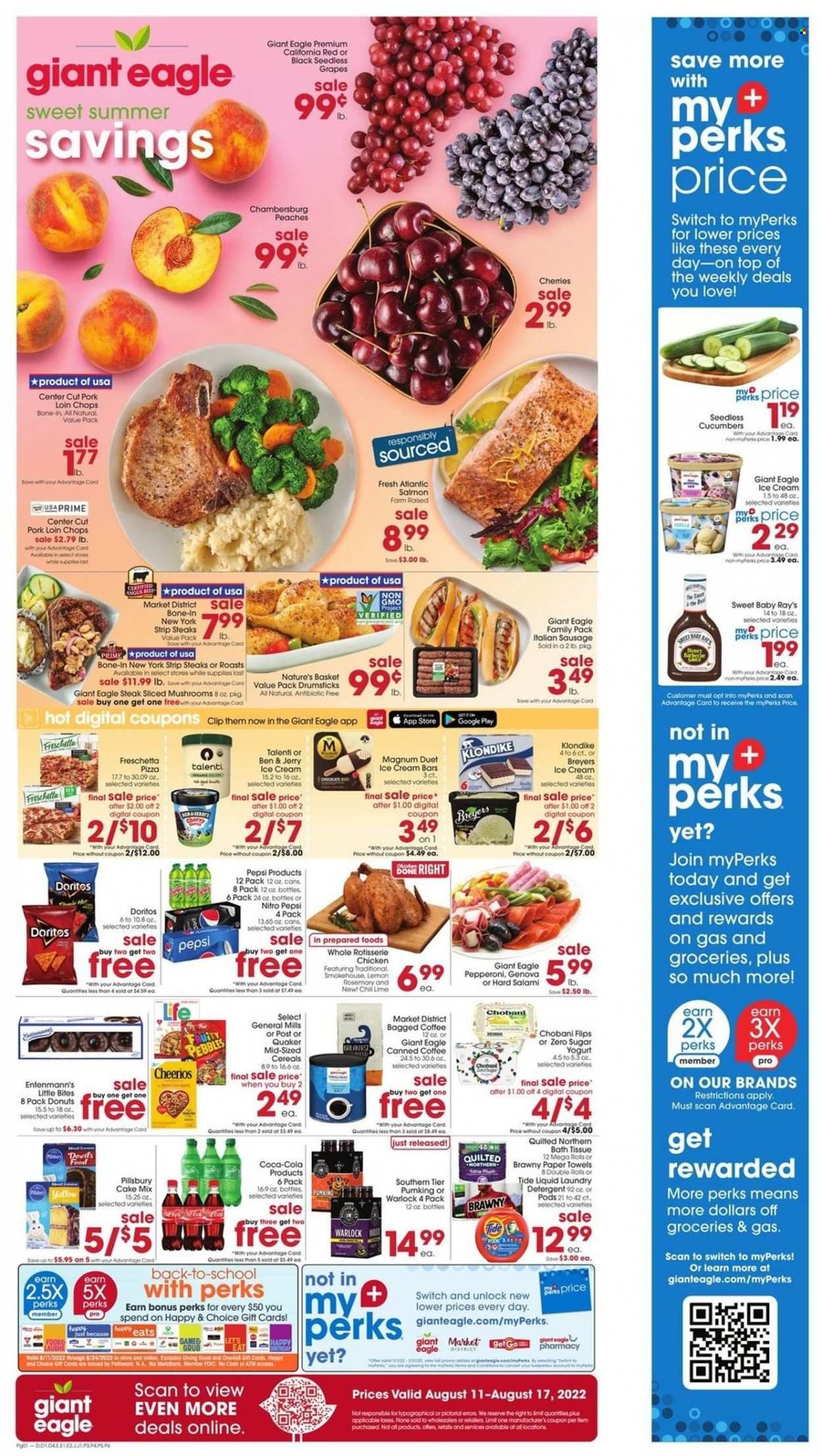 Giant Eagle (OH, PA) Weekly Ad Flyer Specials August 11 to August 17, 2022