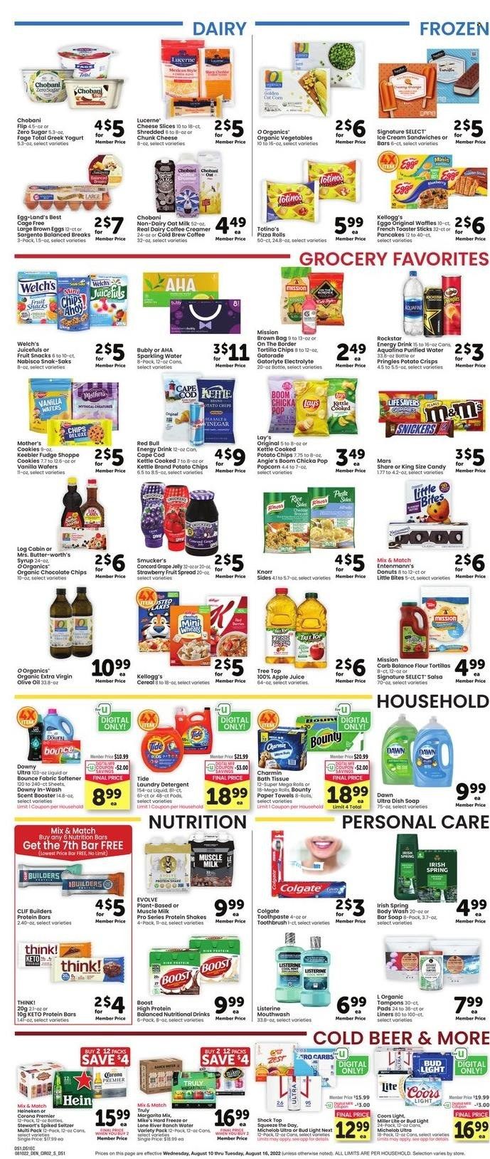 Safeway (CO) Weekly Ad Flyer Specials August 10 to August 16, 2022