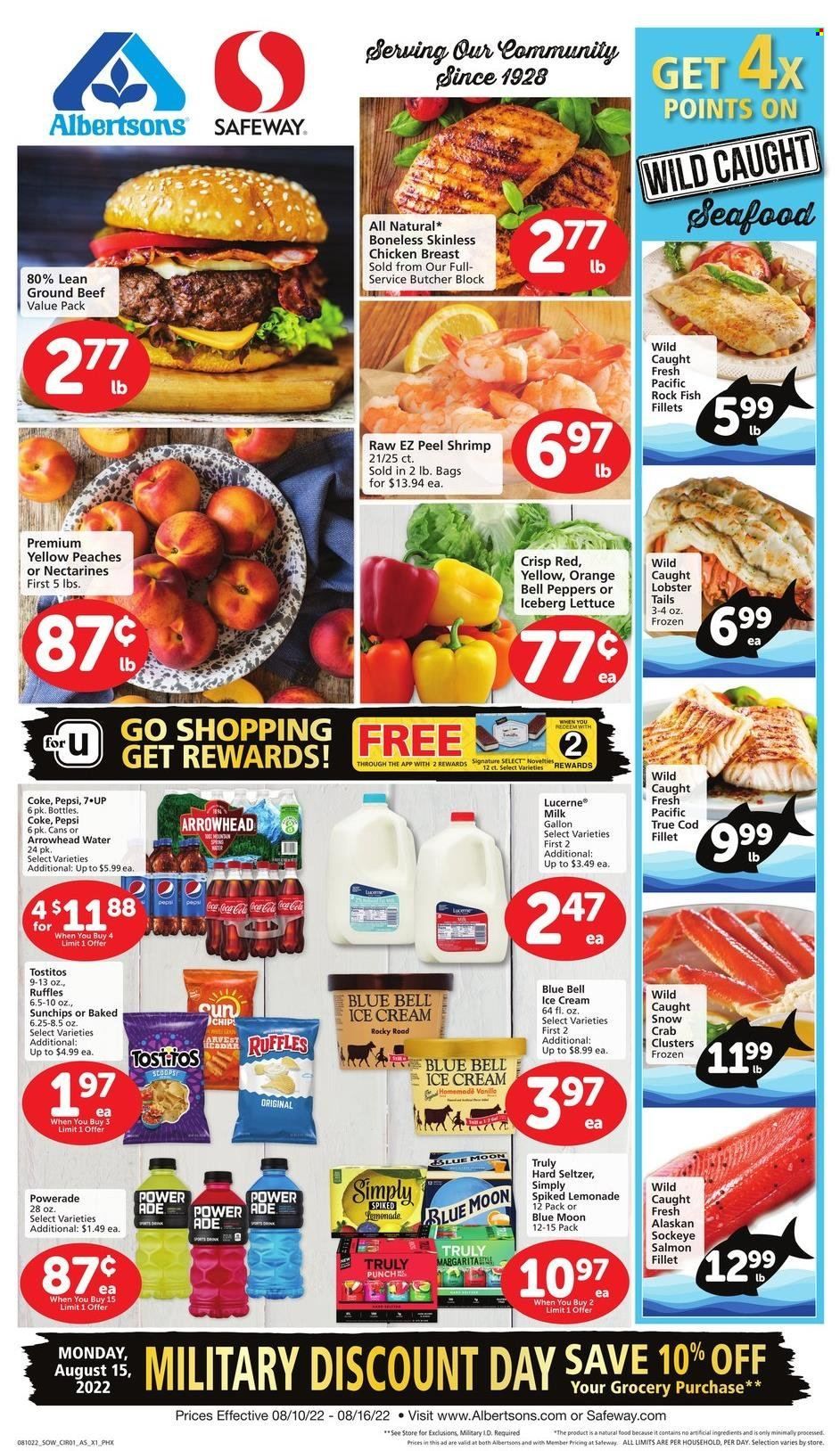 Safeway (AZ, CO, ID, MT, NE, NM) Weekly Ad Flyer Specials August 10 to August 16, 2022