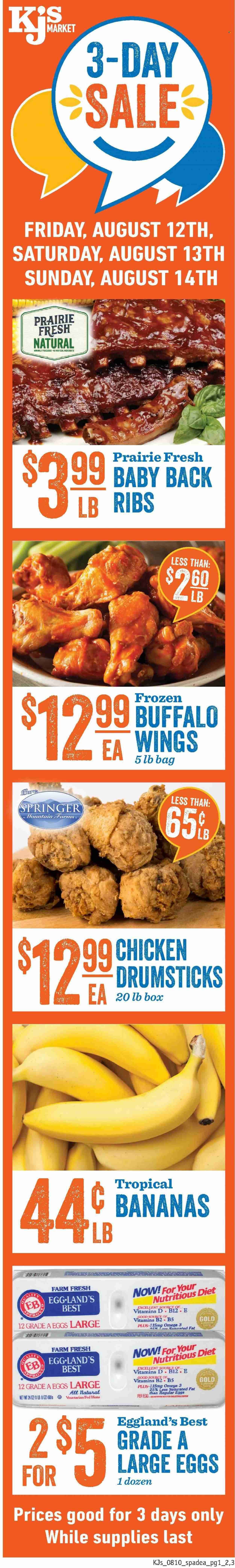 KJ´s Market (GA, SC) Weekly Ad Flyer Specials August 10 to August 16, 2022