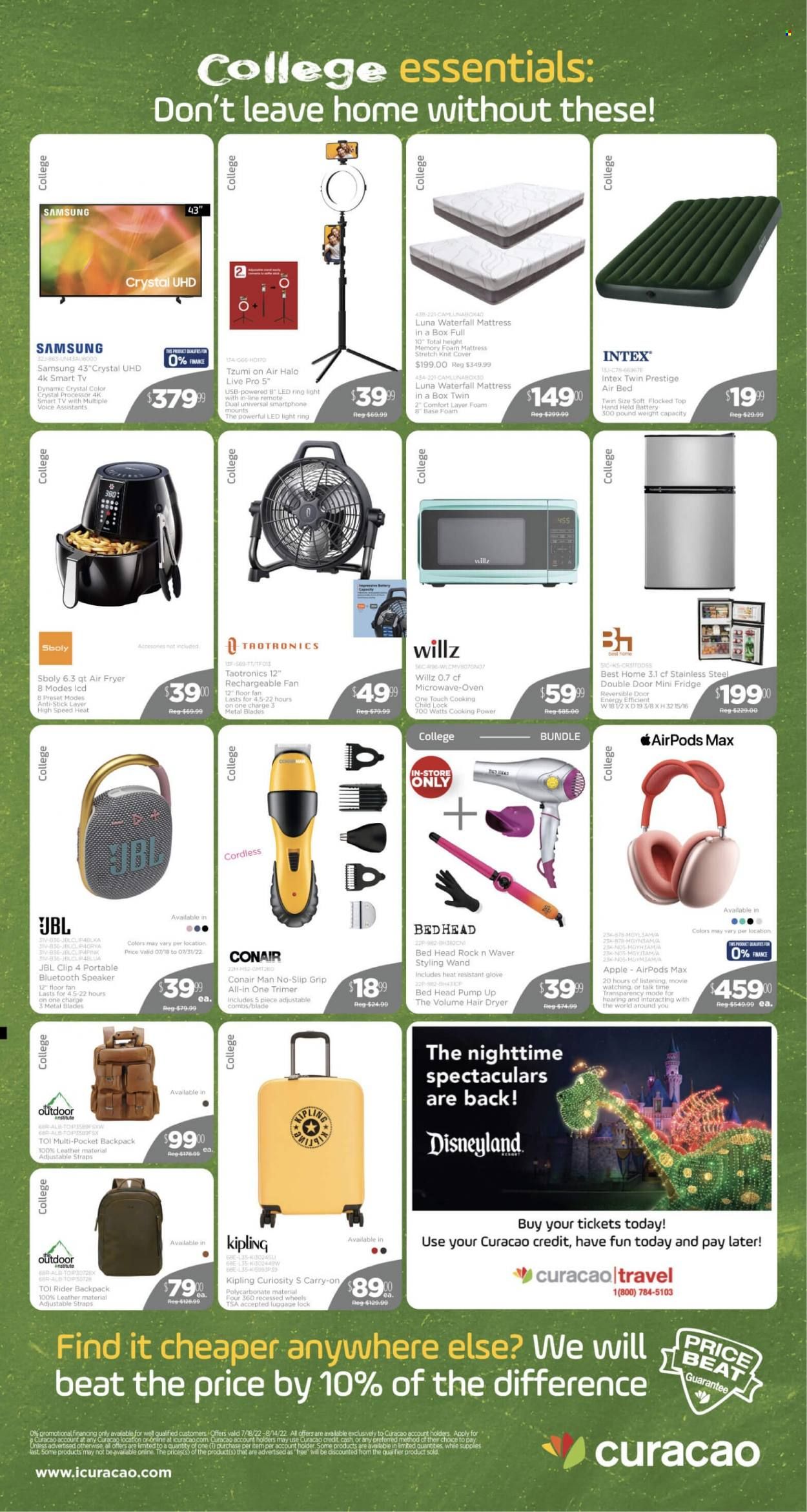 Curacao (AZ, CA, NV) Weekly Ad Flyer Specials July 18 to August 14, 2022