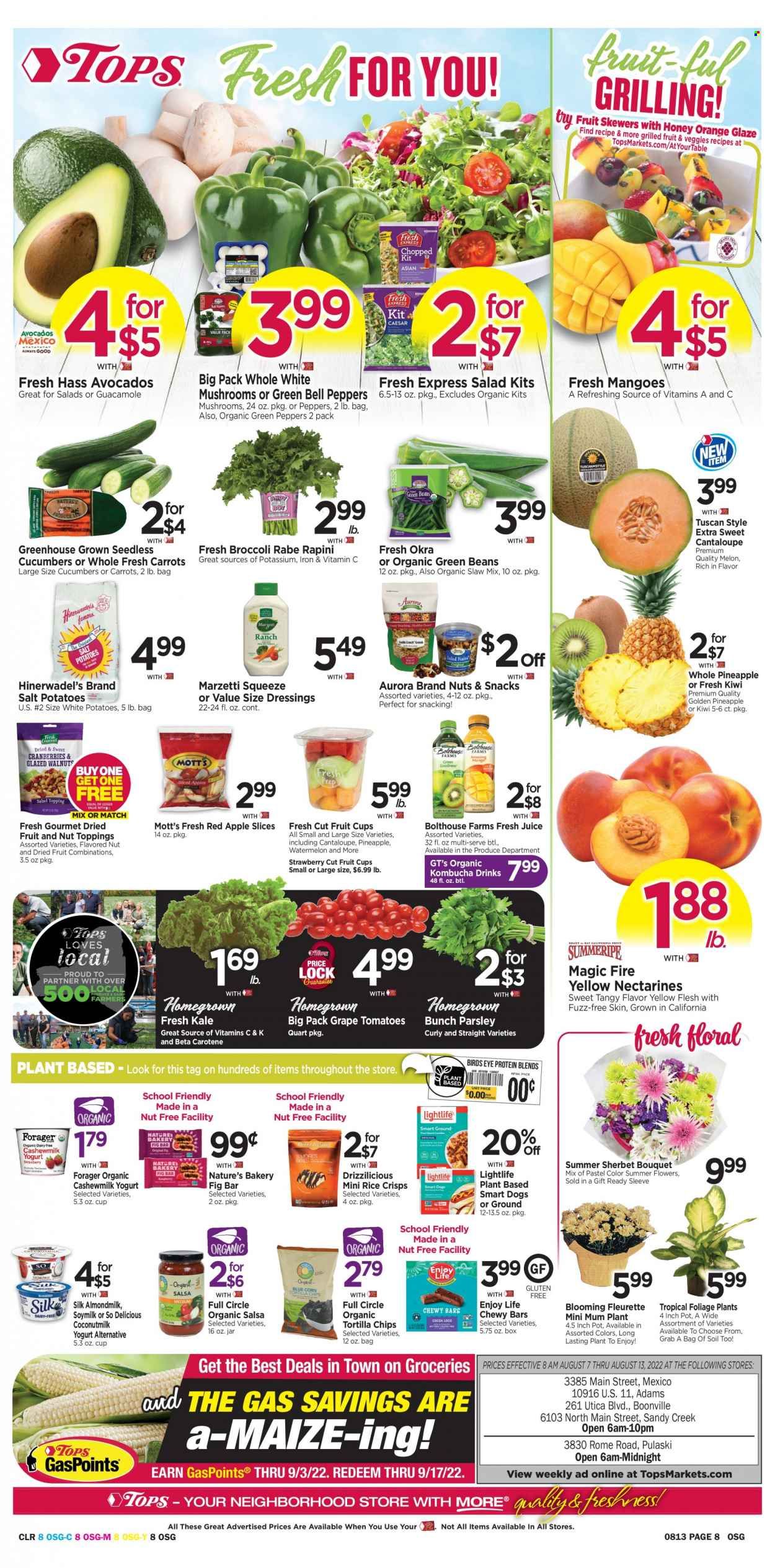 Tops Weekly Ad Flyer Specials August 7 to August 13, 2022
