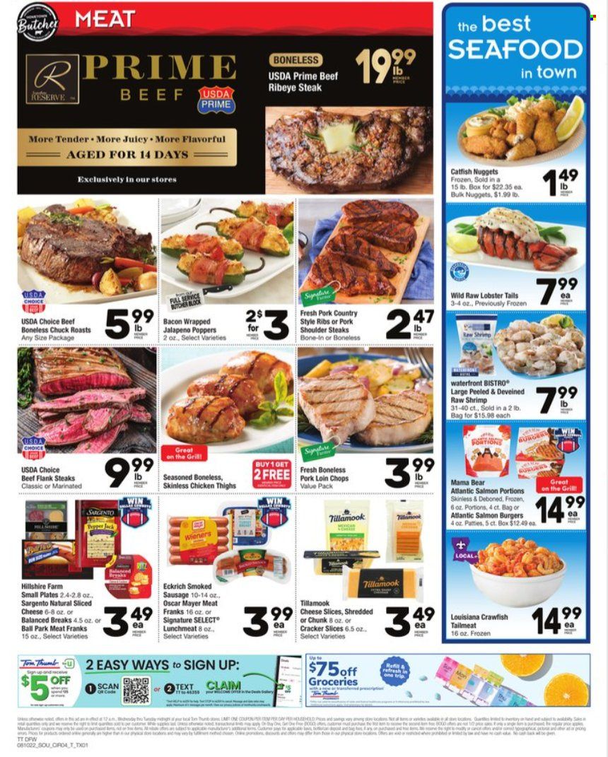 Tom Thumb (TX) Weekly Ad Flyer Specials August 10 to August 16, 2022