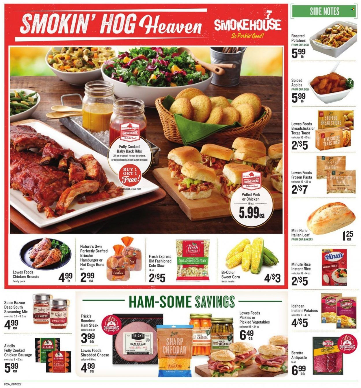 Lowes Foods (NC, SC) Weekly Ad Flyer Specials August 10 to August 16, 2022
