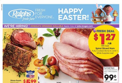 Ralphs Fresh Fare Weekly Ad & Flyer April 8 to 14