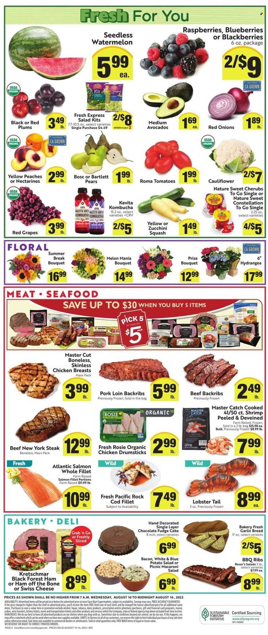 Save Mart (CA, NV) Weekly Ad Flyer Specials August 10 to August 16, 2022