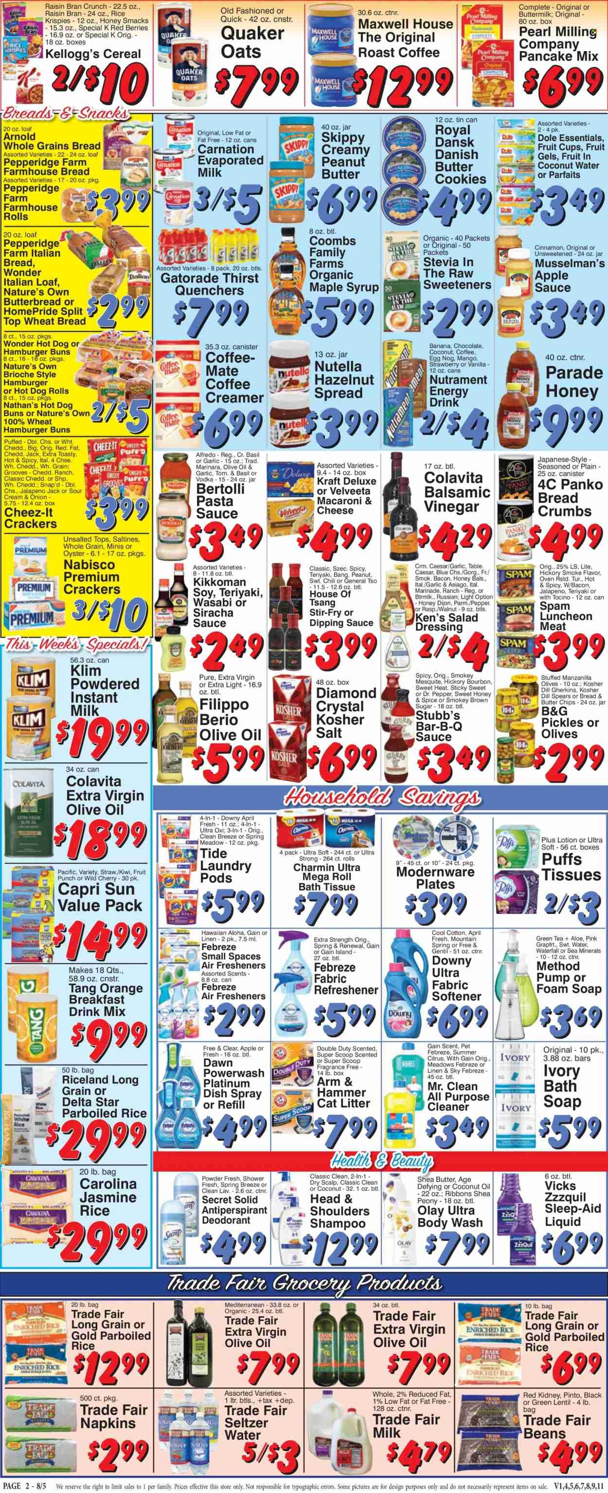 Trade Fair Supermarket (NY) Weekly Ad Flyer Specials August 5 to August 11, 2022