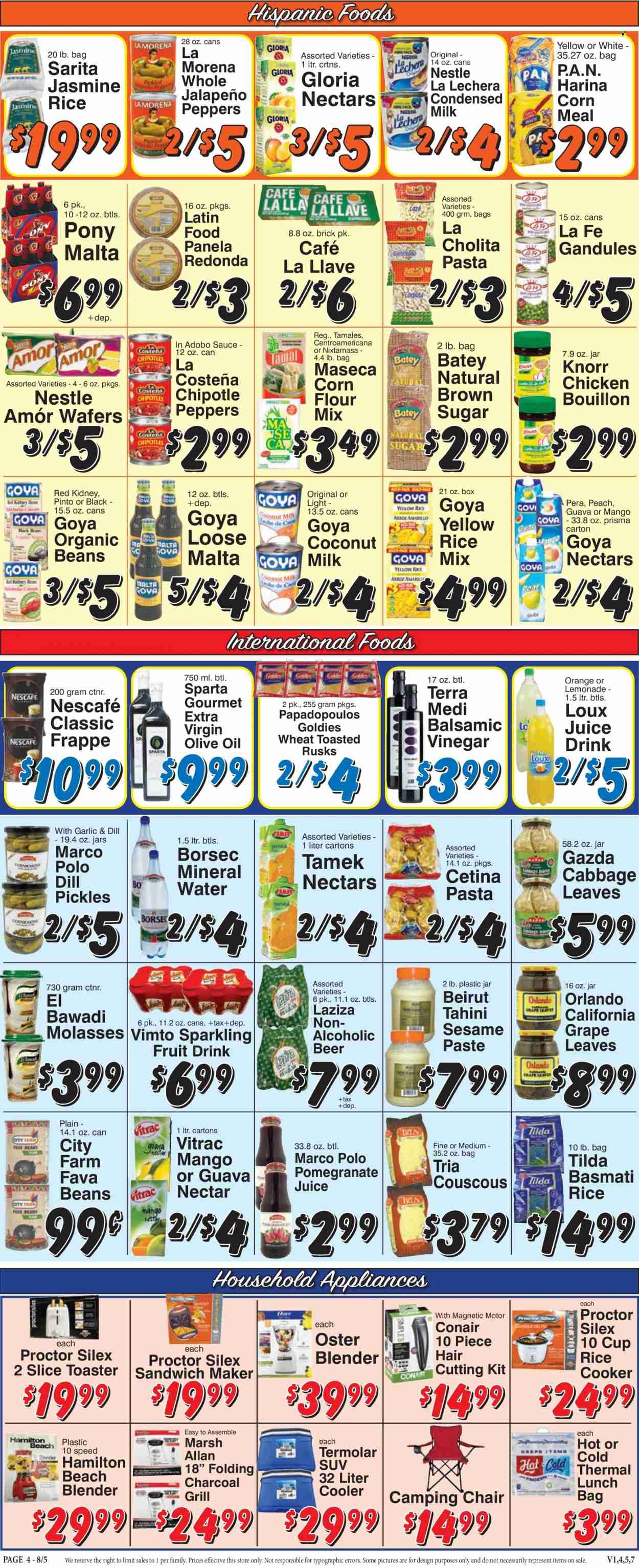 Trade Fair Supermarket (NY) Weekly Ad Flyer Specials August 5 to August 11, 2022