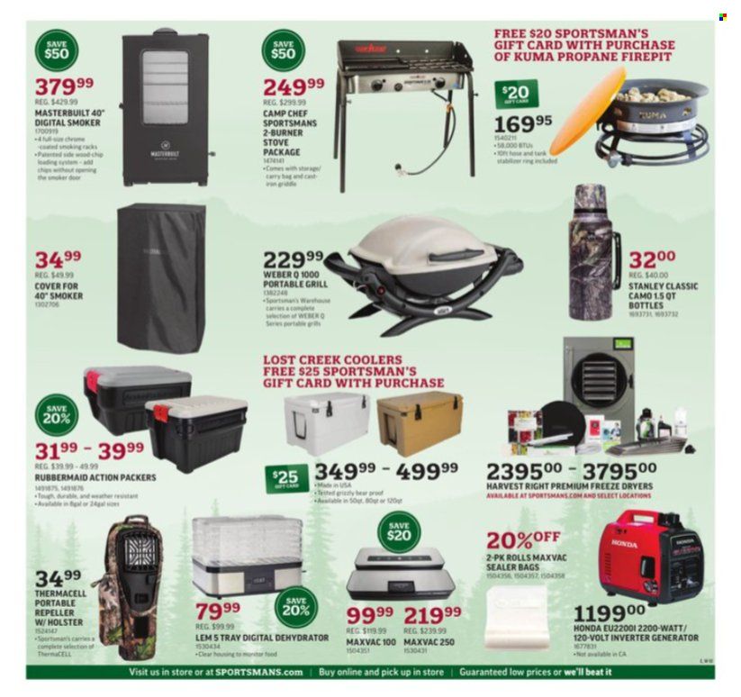 Sportsman's Warehouse Weekly Ad Flyer Specials August 5 to August 21, 2022
