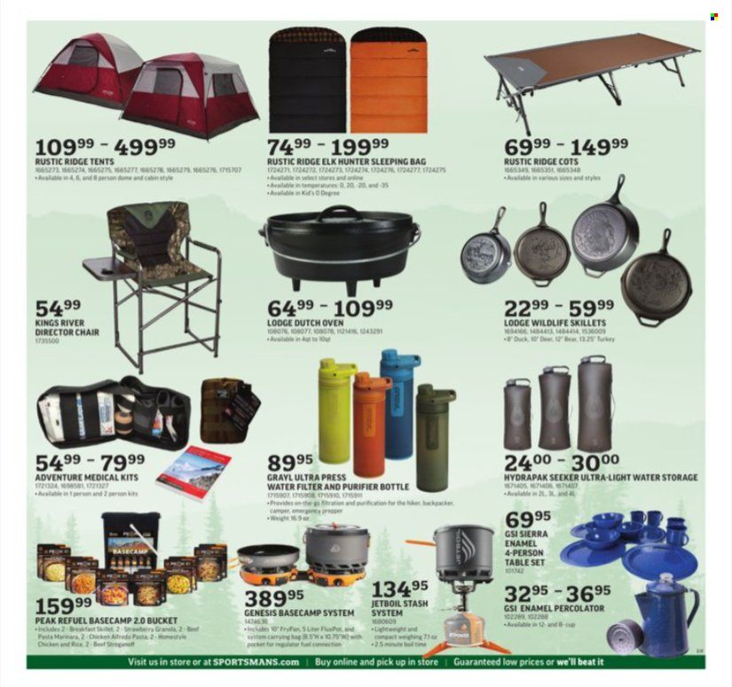Sportsman's Warehouse Weekly Ad Flyer Specials August 5 to August 21, 2022