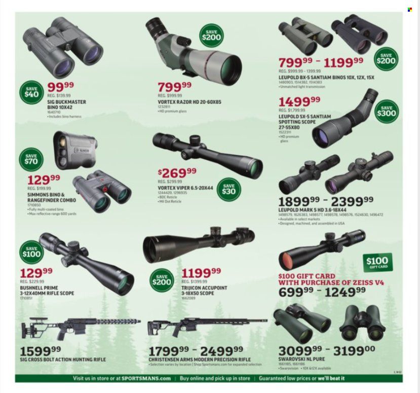 Sportsman's Warehouse Weekly Ad Flyer Specials August 5 to August 21, 2022