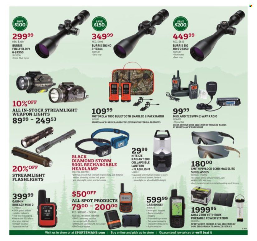 Sportsman's Warehouse Weekly Ad Flyer Specials August 5 to August 21, 2022