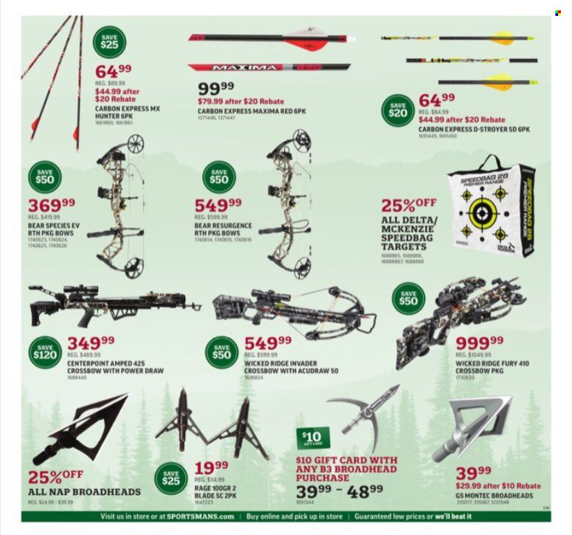 Sportsman's Warehouse Weekly Ad Flyer Specials August 5 to August 21, 2022