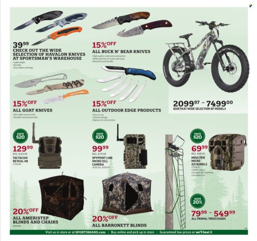 Sportsman's Warehouse Weekly Ad Flyer Specials August 5 to August 21, 2022