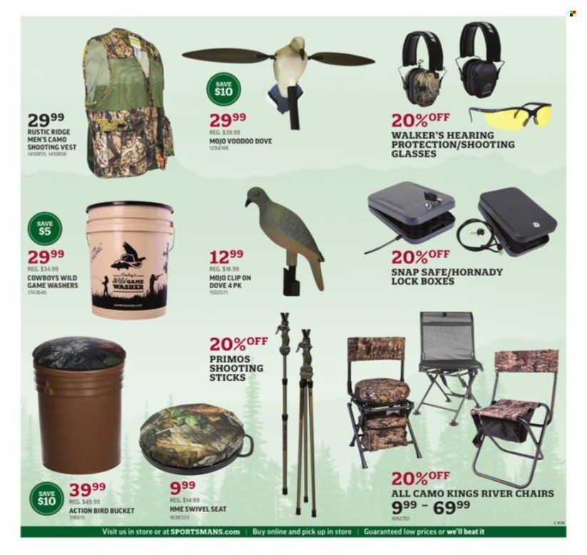 Sportsman's Warehouse Weekly Ad Flyer Specials August 5 to August 21, 2022