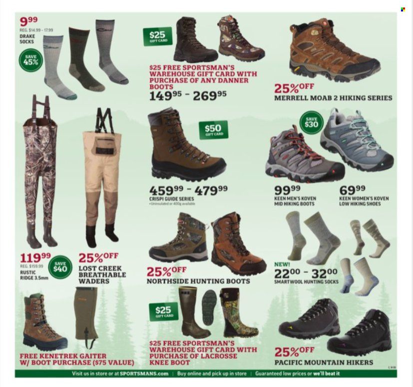 Sportsman's Warehouse Weekly Ad Flyer Specials August 5 to August 21, 2022
