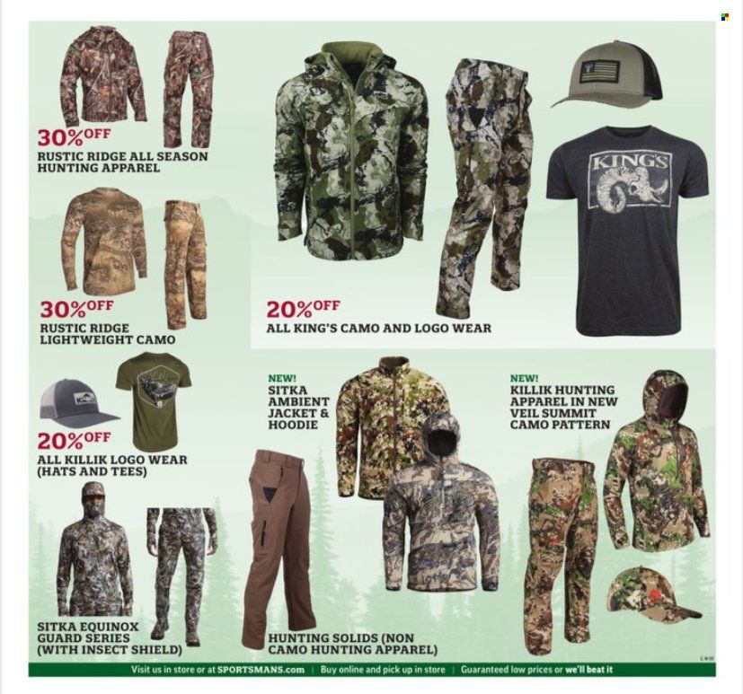 Sportsman's Warehouse Weekly Ad Flyer Specials August 5 to August 21, 2022