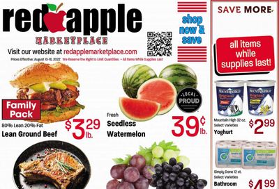 Red Apple Marketplace (OR) Weekly Ad Flyer Specials August 10 to August 16, 2022