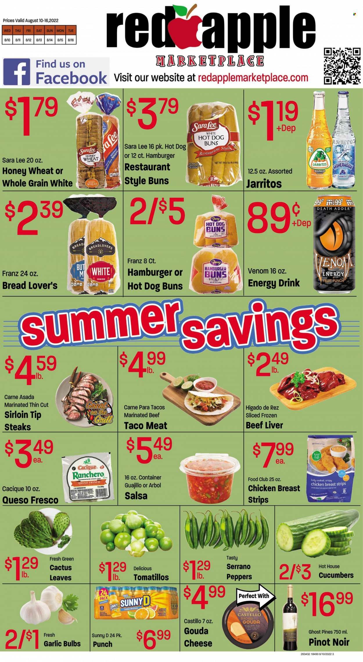 Red Apple Marketplace (OR) Weekly Ad Flyer Specials August 10 to August 16, 2022