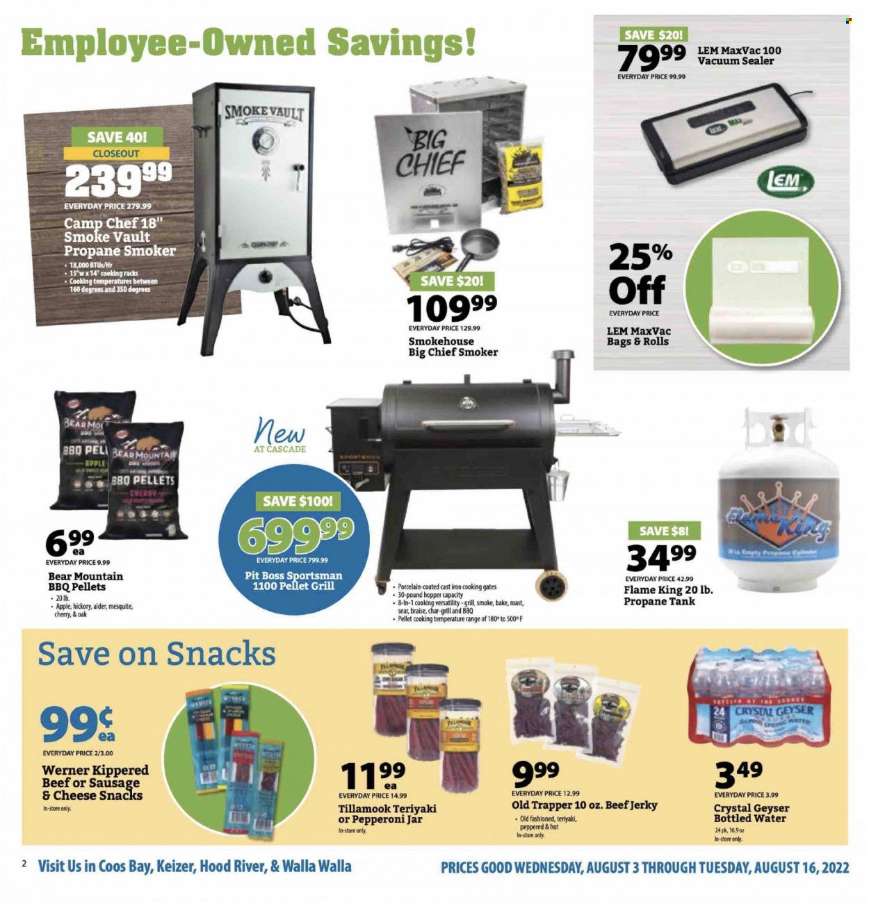 Cascade Farm And Outdoor (OR, WA) Weekly Ad Flyer Specials August 3 to August 16, 2022