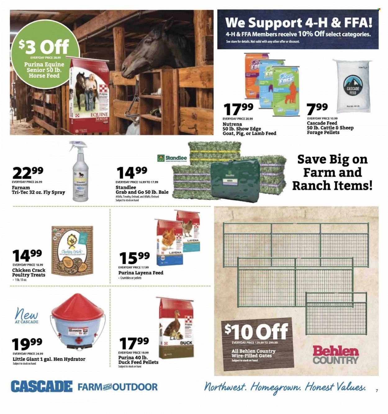Cascade Farm And Outdoor (OR, WA) Weekly Ad Flyer Specials August 3 to August 16, 2022