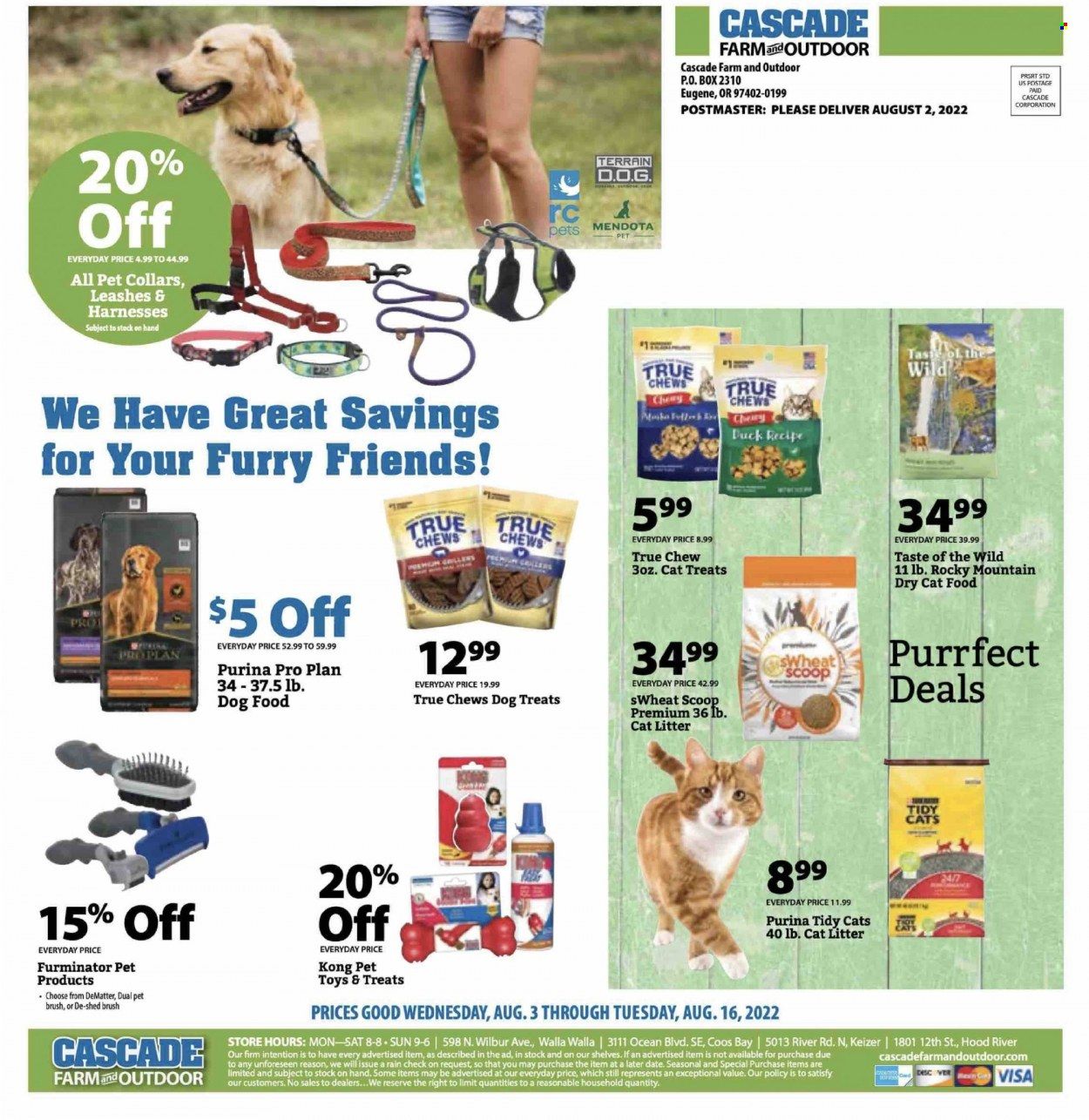 Cascade Farm And Outdoor (OR, WA) Weekly Ad Flyer Specials August 3 to August 16, 2022