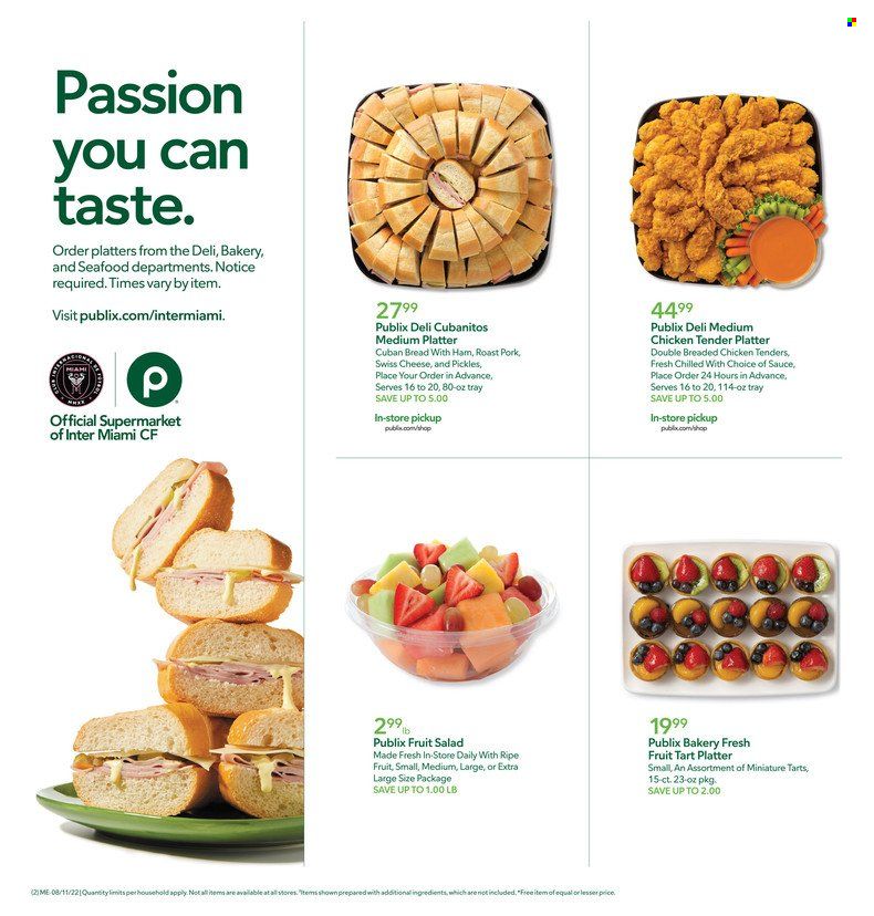 Publix (AL, FL, GA, NC, SC, TN) Weekly Ad Flyer Specials August 11 to August 17, 2022