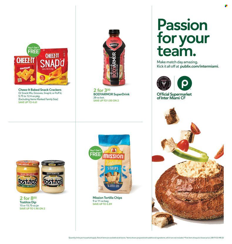 Publix (AL, FL, GA, NC, SC, TN) Weekly Ad Flyer Specials August 11 to August 17, 2022