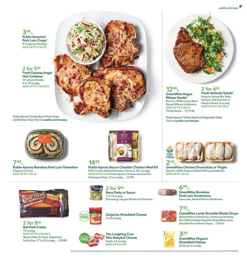 Publix (AL, FL, GA, NC, SC, TN) Weekly Ad Flyer Specials August 11 to August 17, 2022