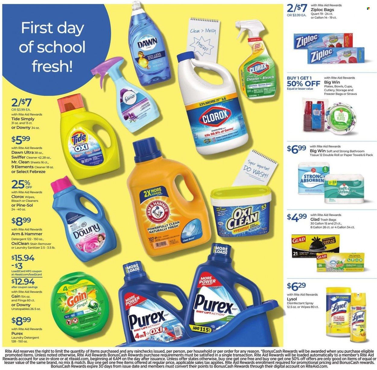 RITE AID Weekly Ad Flyer Specials August 14 to August 20, 2022