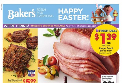 Baker's Weekly Ad & Flyer April 8 to 14