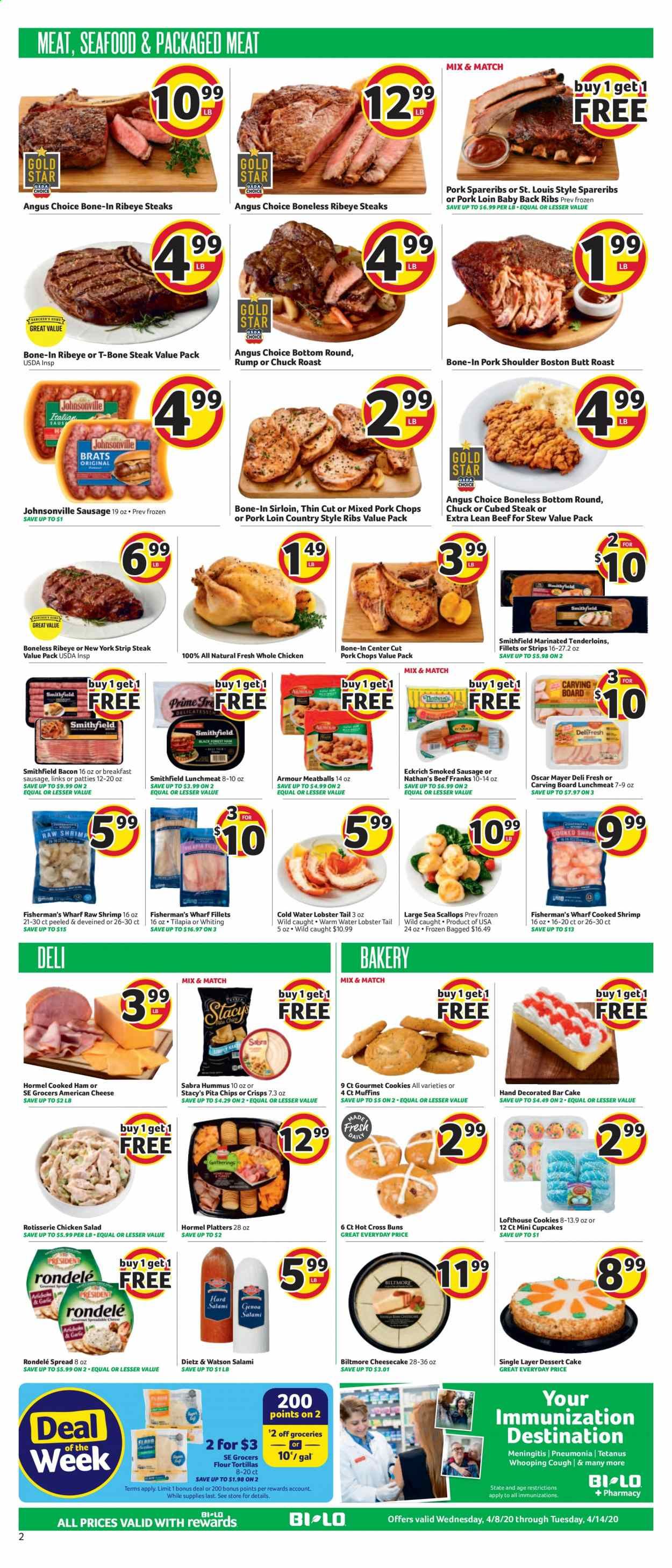 BI-LO Weekly Ad & Flyer April 8 to 14