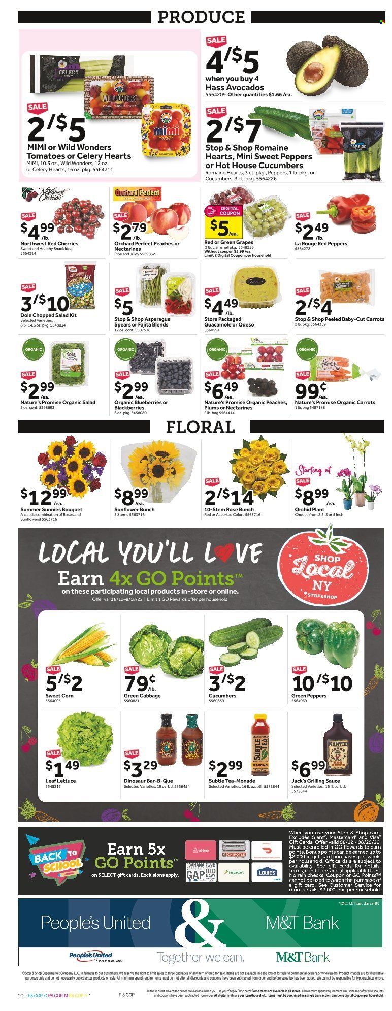 Stop & Shop (NY) Weekly Ad Flyer Specials August 12 to August 18, 2022