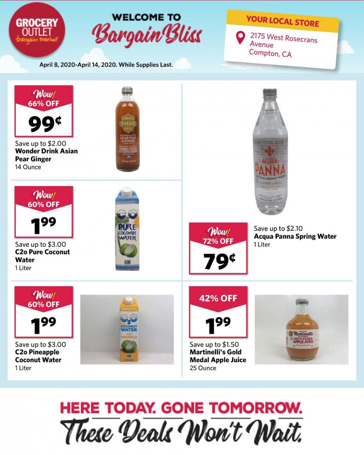 Grocery Outlet Weekly Ad & Flyer April 8 to 14
