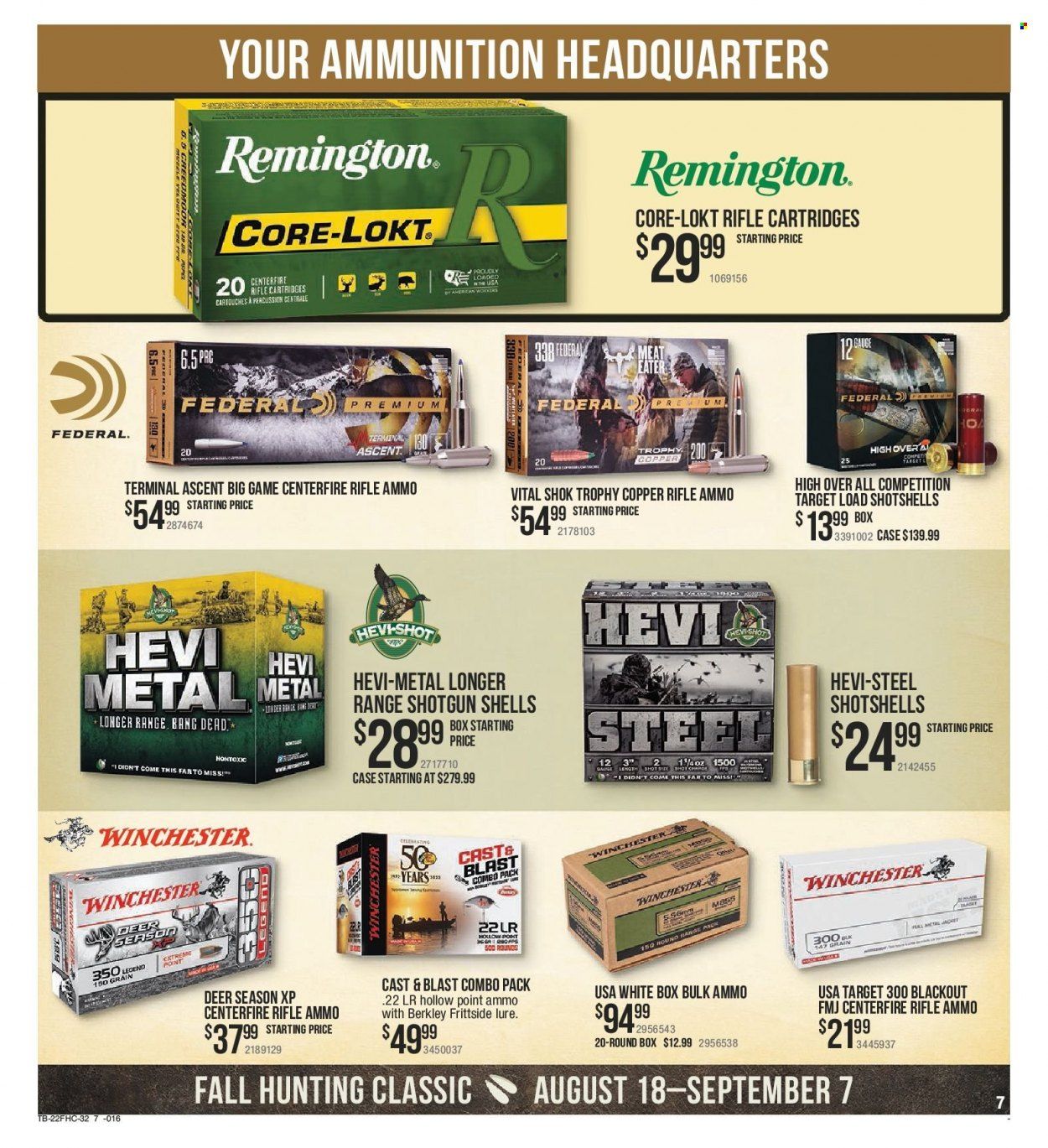 Cabela's (GA) Weekly Ad Flyer Specials August 18 to September 7, 2022