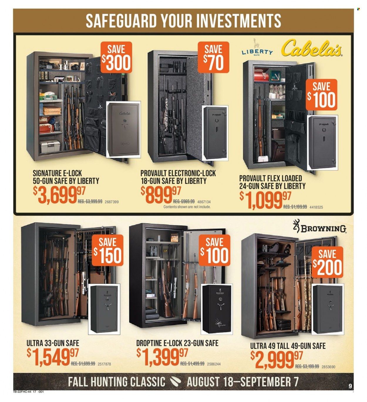 Cabela's (GA) Weekly Ad Flyer Specials August 18 to September 7, 2022